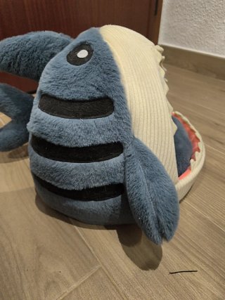 Cama para Gatos Tiburón Azul