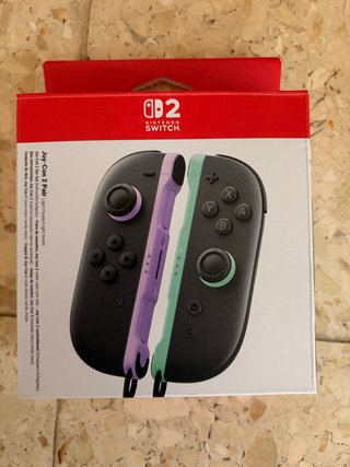 Joy-Con 2 Pair Nintendo Switch Morado/Verde
