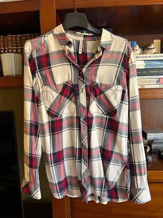Camisa de cuadros Stradivarius Talla S