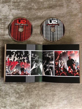 U2 Live at the Apollo CD + Mascarilla Roja