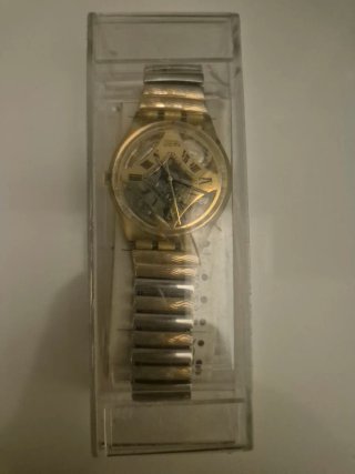 Swatch Skeletal GK154 Oro/Argento Nuovo