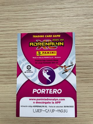 Cartas fútbol Courtois y Guedes Edición Limitada