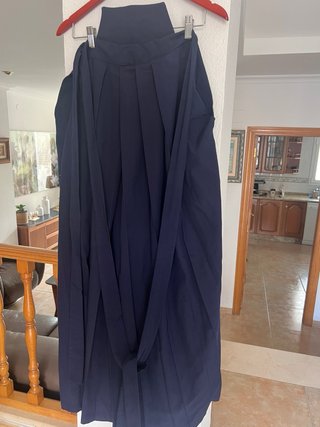 Hakama Aikido Azul Marino