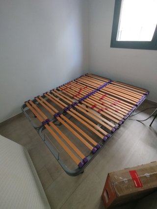 Cama articulada pareja + 2 colchones visco
