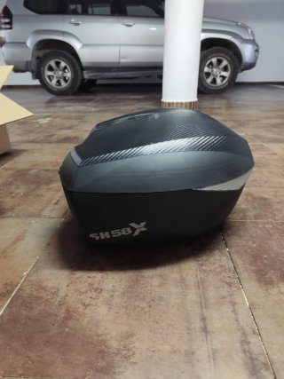Maleta Shad SH58X 58L Negra Touring con soporte