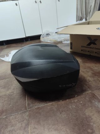 Maleta Shad SH58X 58L Negra Touring con soporte