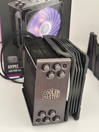 Disipador de CPU Cooler Master Hyper 212 con ilumi