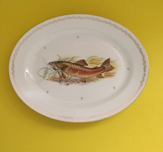 Vajilla Limoges para pescado - 12 platos