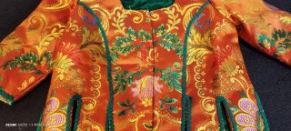 Vestido de Fallera naranja
