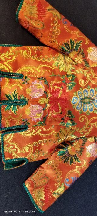Vestido de Fallera naranja