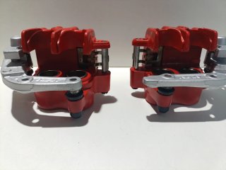 Pinzas Freno NISSIN Honda CB  600 Hornet Rojas