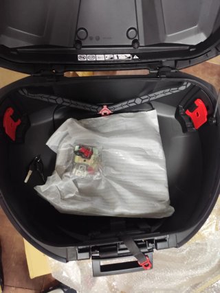 Maleta Shad SH58X 58L Touring Plateada