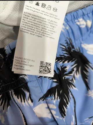 Bañador BOSS Estampado Palmeras y Olas