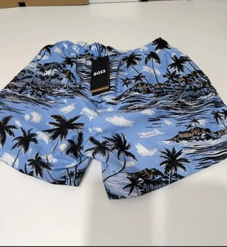 Bañador BOSS Estampado Palmeras y Olas
