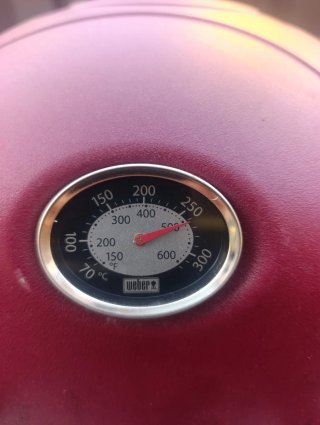 Barbacoa Gas Weber Q1000 Negra/Roja