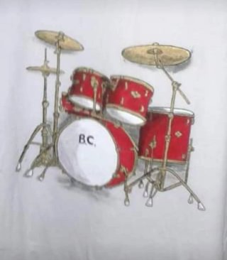 Camiseta blanca personalizada a mano