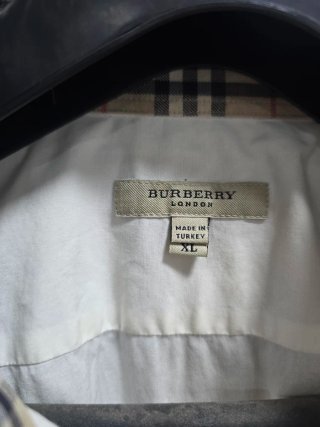Camicia Burberry Uomo Bianca