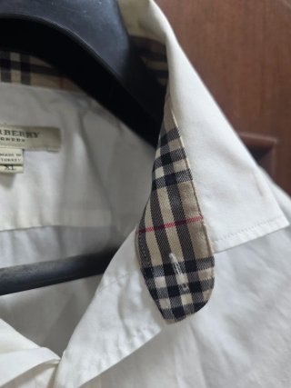 Camicia Burberry Uomo Bianca