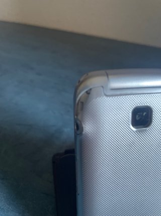 Samsung C3520 Tapa Plata y Negro