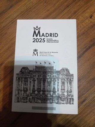 Moneda Plata FNMT Madrid 2025 Juan Sebastián Elcan
