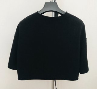 Camiseta Crop Los Angeles SHEIN
