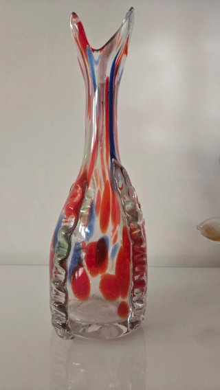 Pez y Jarron Cristal Murano 1962