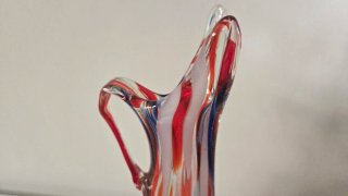 Pez y Jarron Cristal Murano 1962