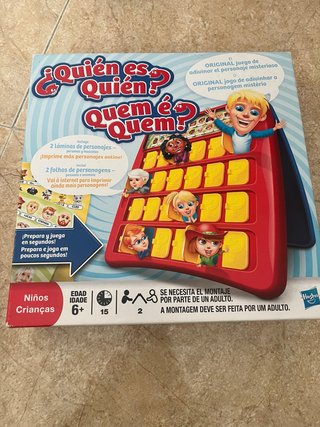 ¿Quién es Quién? Quem é Quem? Juego