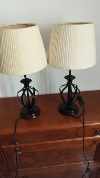 Juego de 2 lámparas de mesa