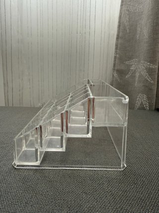 Organizador de plástico para maquillaje