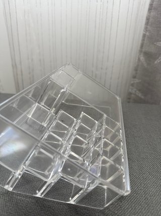 Organizador de plástico para maquillaje