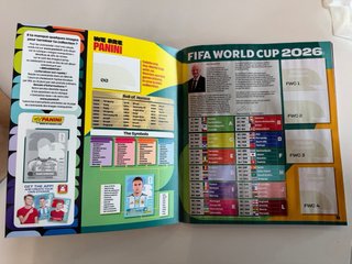 Álbum panini fifa Mundial 2026