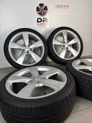 LLANTAS AUDI ROTOR A3 18 ORIGINALES CON NEUMÁTICOS