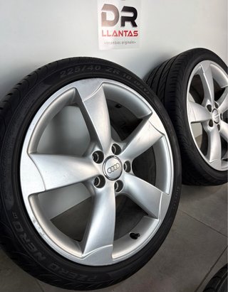 LLANTAS AUDI ROTOR A3 18 ORIGINALES CON NEUMÁTICOS