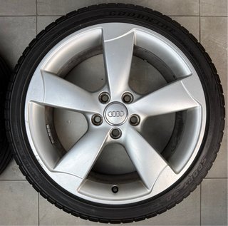 LLANTAS AUDI ROTOR A3 18 ORIGINALES CON NEUMÁTICOS