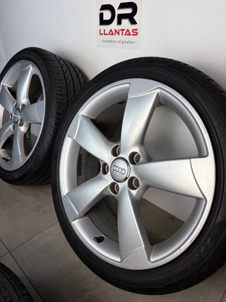 LLANTAS AUDI ROTOR A3 18 ORIGINALES CON NEUMÁTICOS