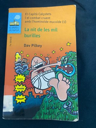 Libro infantil El capita Calçotets