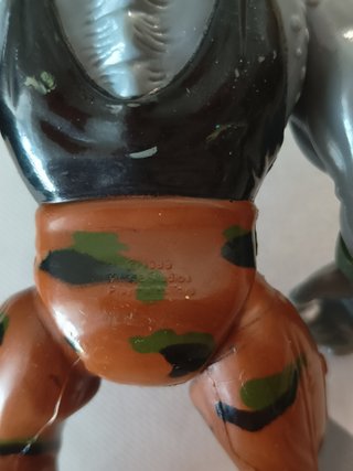 Figura Rocksteady Tortugas Ninja (TMNT) (1988)