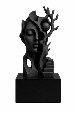 Escultura Surrealista Moderna 20 cm
