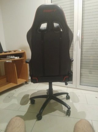 Silla Gaming Drift Negra y Roja