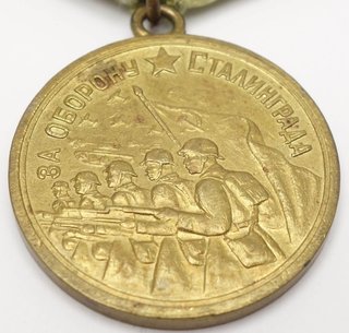 Medalla Soviética Defensa de Stalingrado