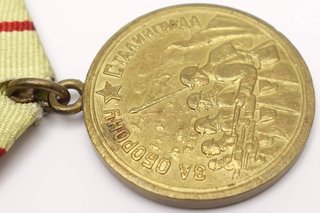 Medalla Soviética Defensa de Stalingrado