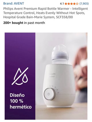 Nuovo scalda biberon Philips Avent