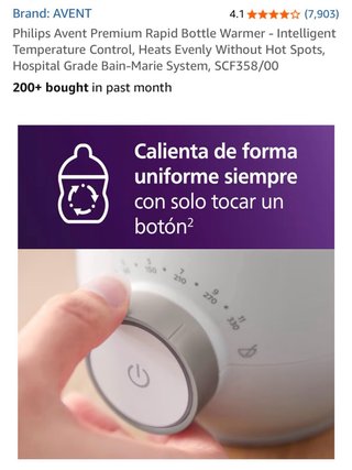 Nuovo scalda biberon Philips Avent