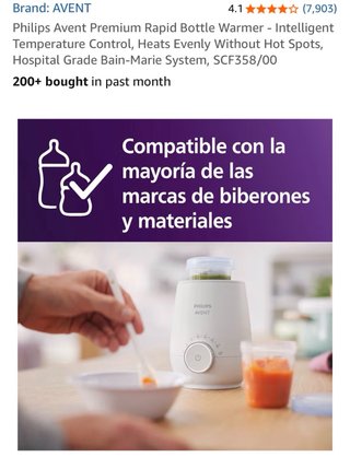 Nuovo scalda biberon Philips Avent