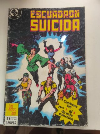 Lote 4 de comics clasicos retapados a 4€ cada uno.