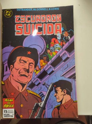 Lote 4 de comics clasicos retapados a 4€ cada uno.