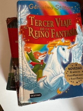Lote 3 libros geronimo stilton