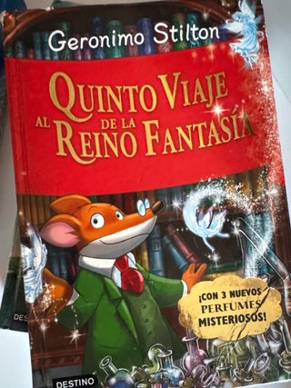 Lote 3 libros geronimo stilton