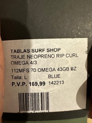 Neopreno Rip Curl